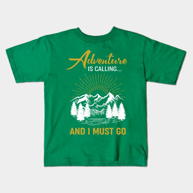 Adventure Kids T-Shirt by Fish Stick